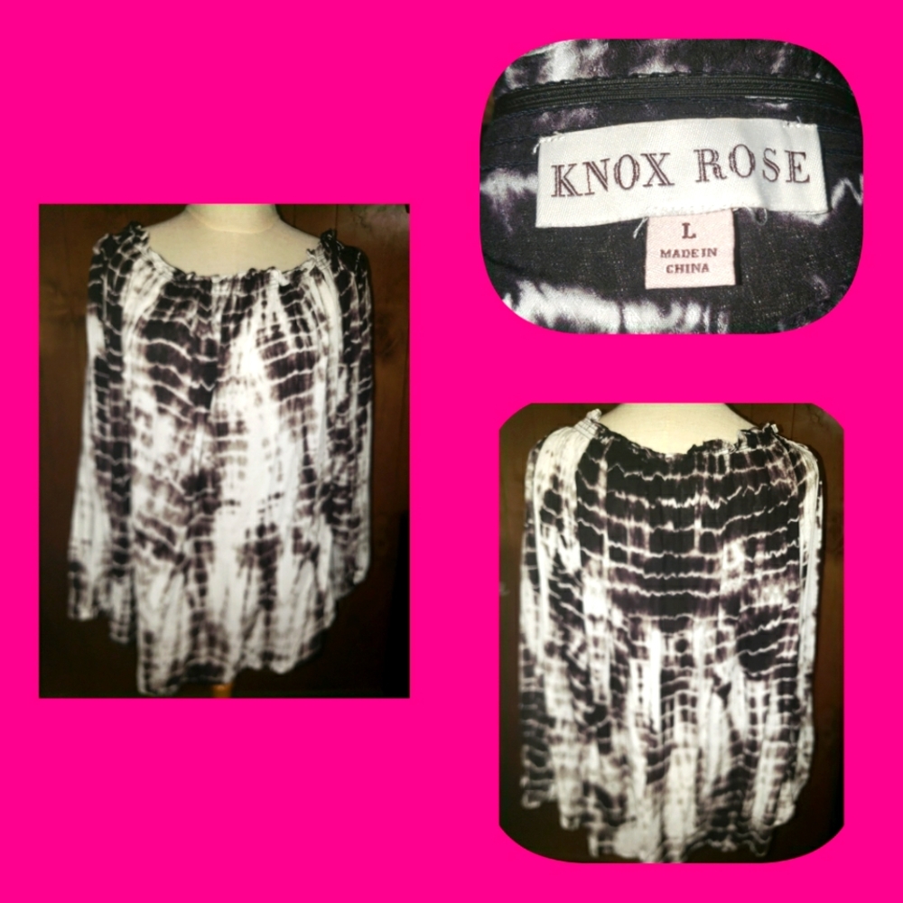 🦄Knox Rose Tye-Dye Top